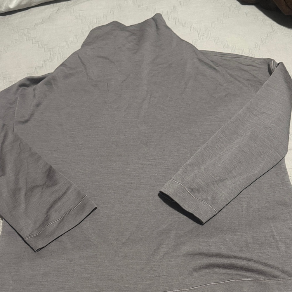 lululemon athletica Gray Turtleneck Sweater